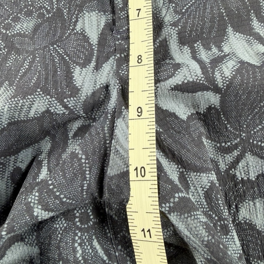 Athleta Trekkie North Jogger Size 14 Blue Floral Jacquard Stretch Hiking‎ Pant - Picture 5 of 7